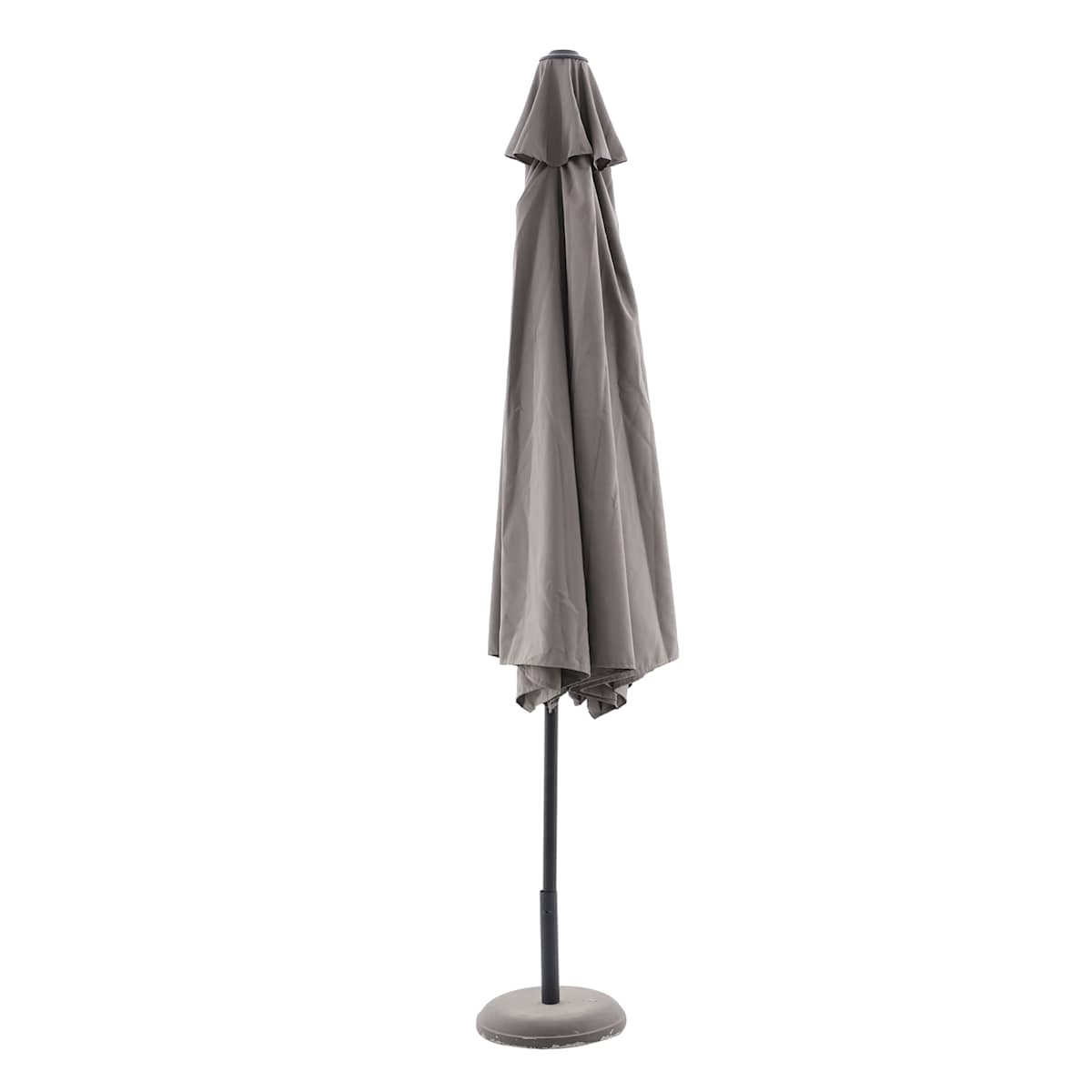 Charcoal Grey Crank Round Patio Umbrella, 11'