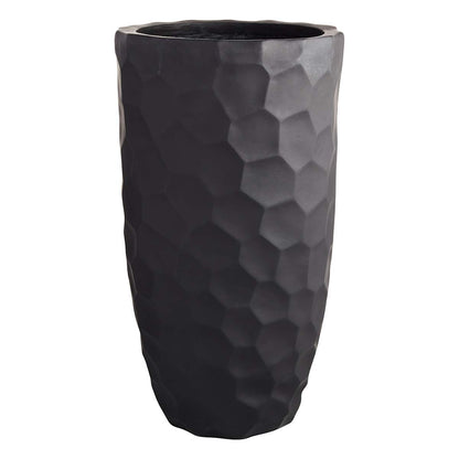 Crosby St. Elena Black Outdoor Planter, Large