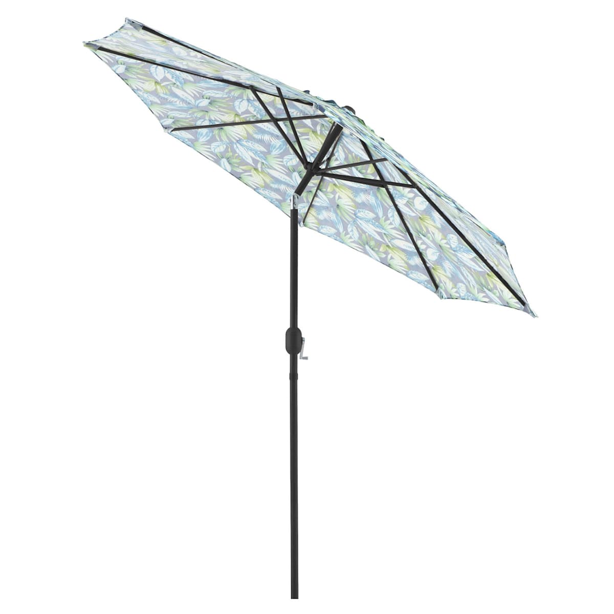 Seneca Navy Crank & Tilt Round Patio Umbrella, 9'